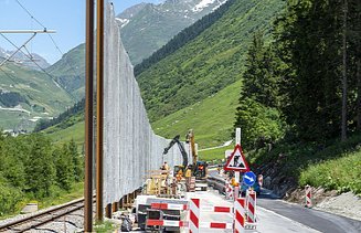 Foto von Instandsetzung Gotthardpassstrasse