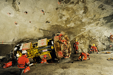 Bild von Tunnelbau