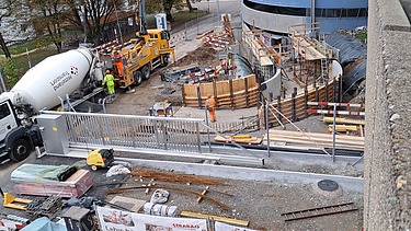 Bild von Bauarbeiten VBZ in Zürich Altstetten