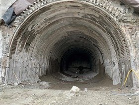 Bild von Bauarbeiten am Lochweidli-Tunnel