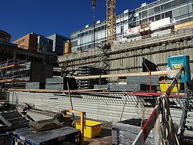 Foto vom Neubau Inselspital