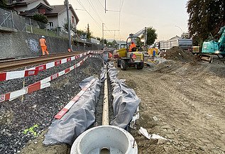 Foto aus dem Verkehrswegebau