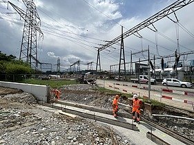 Foto von Sicherung des Unterwerkes gegen äussere Einflüsse