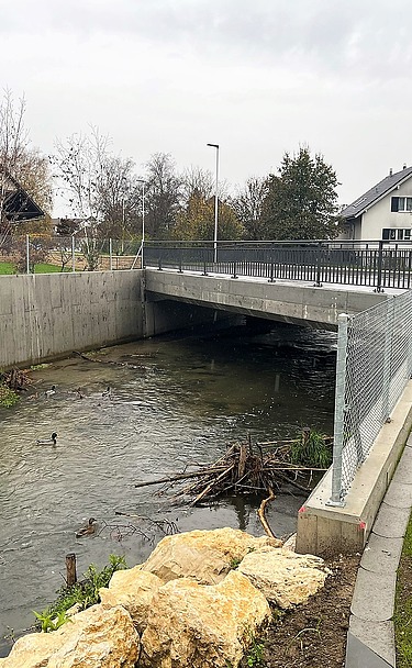 Foto vom Neubau Oeschbrücke