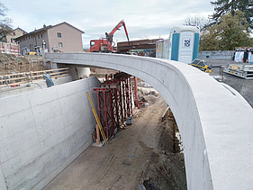 Foto von Überbauung der Brücke Herisau