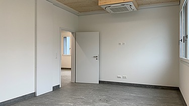 Foto von Innenräumen des neuen Waaghauses RWZ