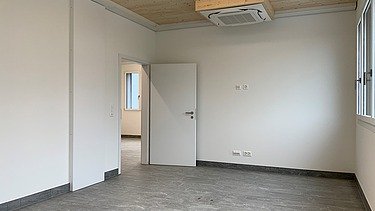 Foto von Innenräumen des neuen Waaghauses RWZ