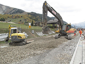 Foto von Baustelle Bahnhof 