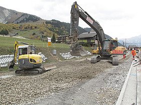 Foto von Baustelle Bahnhof 