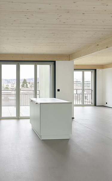 Ersatzneubau Im Heuried - HolzbauSTRABAG Foto vom Ersatzneubau Im Heuried 70