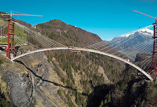 Foto von Taminabrücke in St.Gallen