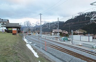 Foto von Baustelle Bahnhof 