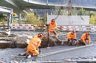Foto von Einbau Gleise in Junzlen