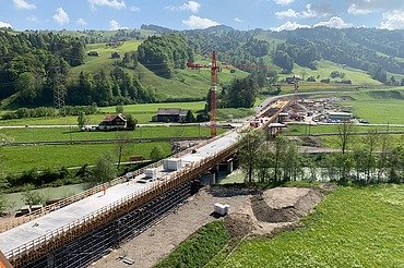 Foto von Brücke Thur SOB
