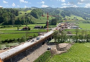 Foto von Brücke Thur SOB