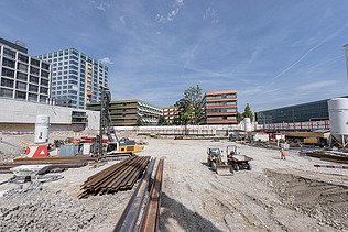 Foto von Baugrube BSS 