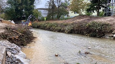 Bild von Bauarbeiten Längsvernetzung Suhre