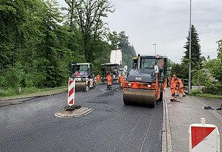 Foto von der Lärmsanierung in Zolliokofen