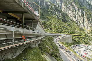 Foto von Instandsetzung Gotthardpassstrasse