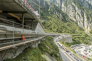 Foto von Instandsetzung Gotthardpassstrasse