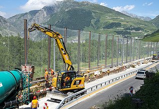 Foto von Instandsetzung Gotthardpassstrasse