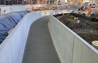 Bild von Bauarbeiten VBZ Zürich Altstetten