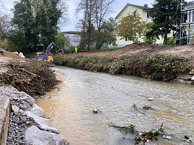 Bild von Bauarbeiten Längsvernetzung Suhre