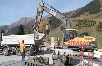 Foto von Baustelle Bahnhof 