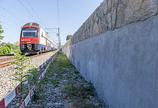 Bild von Wädenswil Stützmauer