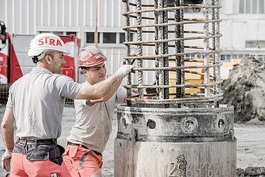 Bild von Arbeiten im Tiefbau