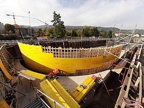 Foto Wandschalungselemente und deren Einbau