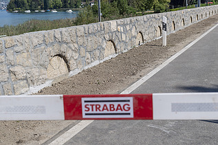 BIld von Stützmauer