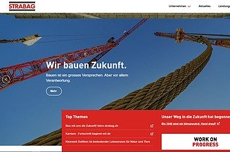 Foto von Website Home