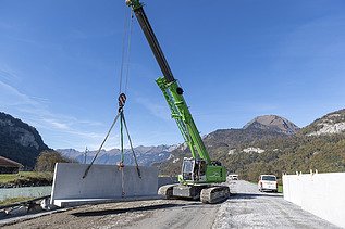 Foto von Totalumbau Bahnstrecke Meiringen