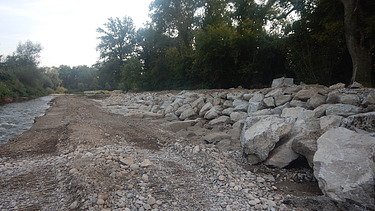 Foto von Arbeiten am Auenschutzpark