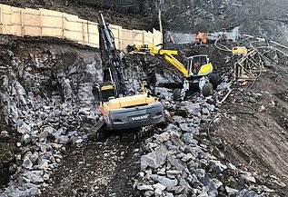 Bild von Kerenzerbergtunnel Neubau Sicherheitsstollen