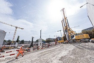 Foto von Baugrube BSS 