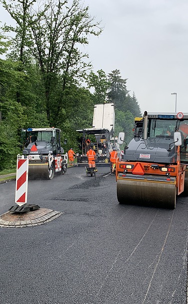 Foto von der Lärmsanierung in Zolliokofen