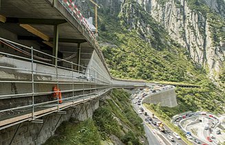 Foto von Instandsetzung Gotthardpassstrasse