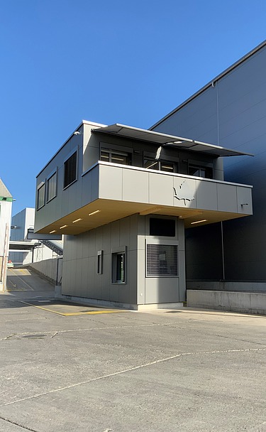 Foto vom neuen Waaghaus von RWZ