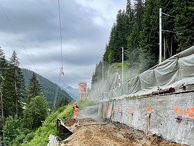 Foto von STRABAG Strassenkorrektion in Dieni