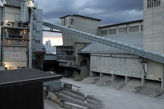 Belagswerk Sternenfeld bei Dämmerung