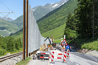 Foto von Instandsetzung Gotthardpassstrasse