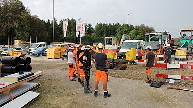 Instruktion auf dem Werkareal: Instruktion zu verschiedenen kleinen Geräten