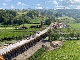 Die gesamte Baustelle nach Fertigstellung in der Vodelperspektive