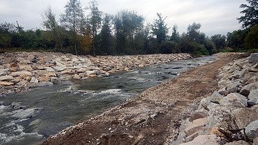 Foto von Arbeiten am Auenschutzpark