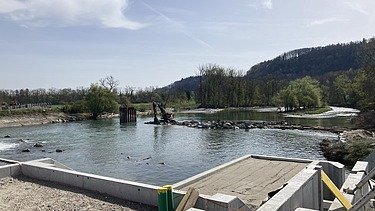 Bild von Bauarbeiten Dotierkraftwerk