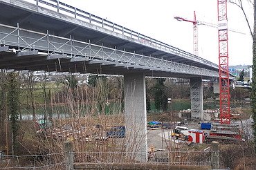 Sanierung Viadukt Mühle in Wil Foto von der Sanierung Viadukt Mühle in Wil