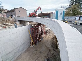 Foto von Überbauung der Brücke Herisau