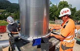 Foto von Einbau Grundwasserpumpwerk Leim